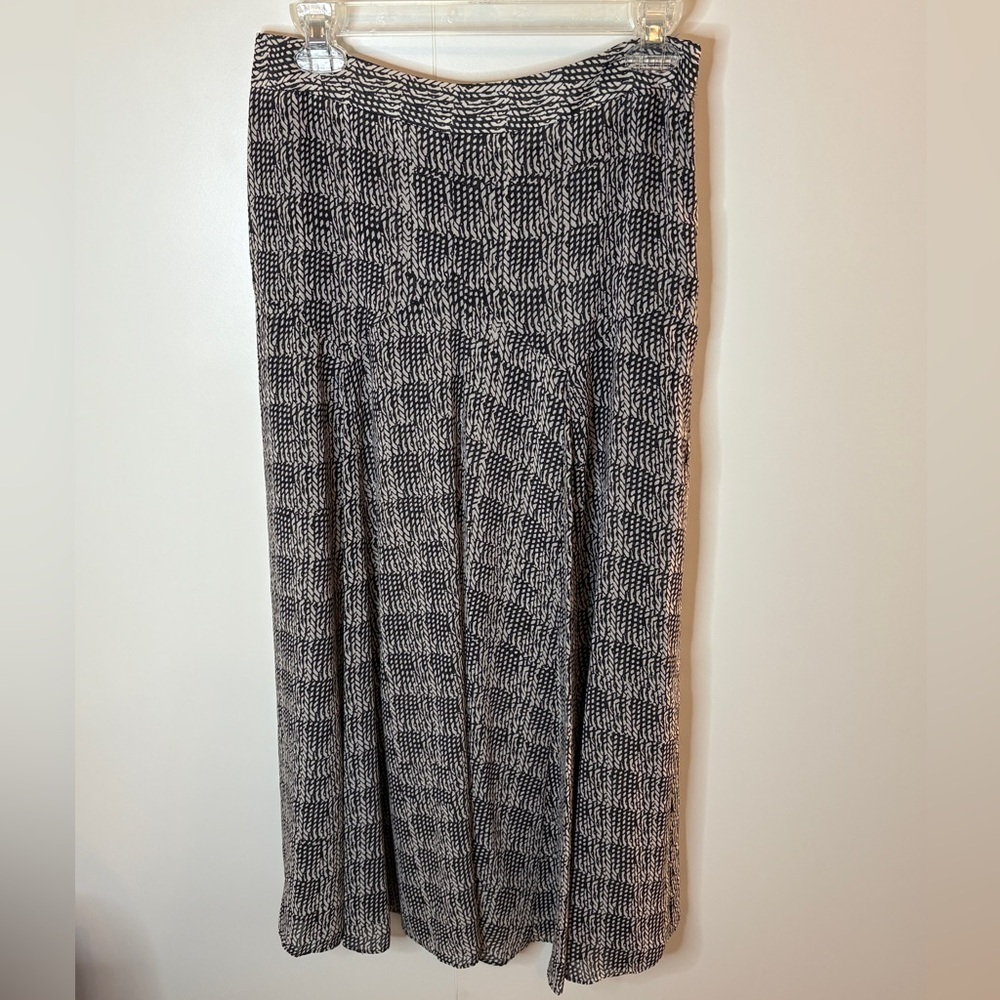 CAbi Chocolate and Cream Maxi Skirt style #546 | 4